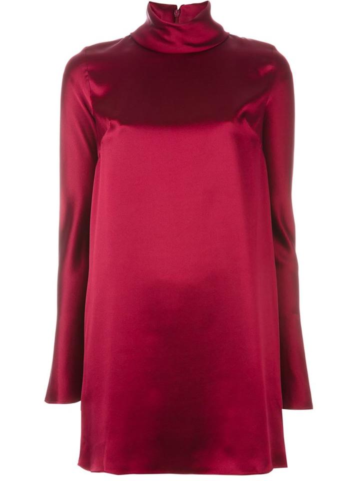 Camilla And Marc 'goldsmith' Dress, Women's, Size: 8, Red, Silk/polyester/spandex/elastane