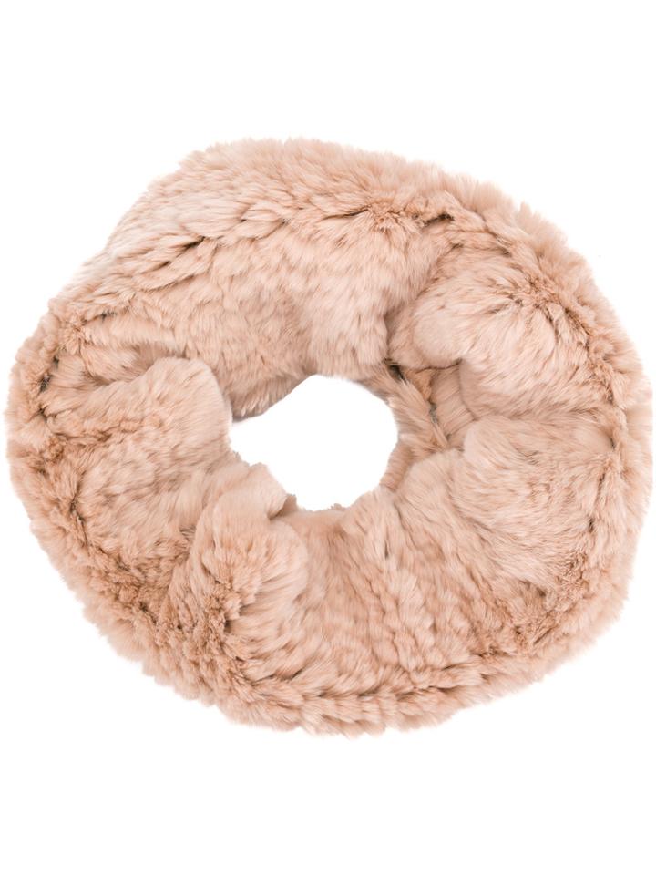 Yves Salomon Four Rex Snood - Pink & Purple