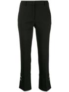 Incotex Button Cuff Trousers - Black