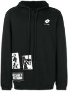 Damir Doma Logo Patch Hoodie - Black