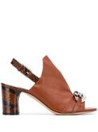 Casadei Patrizia Sandals - Brown