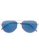 Saint Laurent Eyewear Classic 11 Sunglasses - Metallic