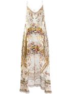 Camilla Overlay Floral Top - Neutrals