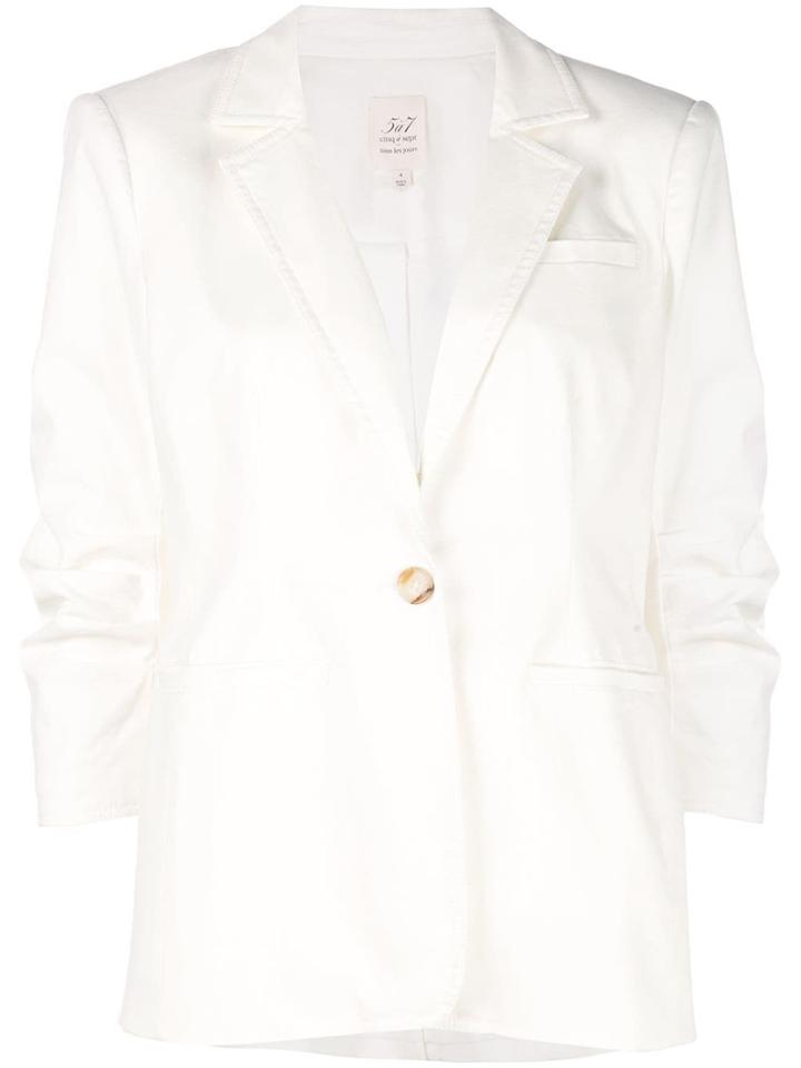 Cinq A Sept Khloe Single-breasted Blazer - White