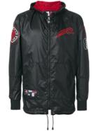 Plein Sport Hooded Sports Jacket - Black