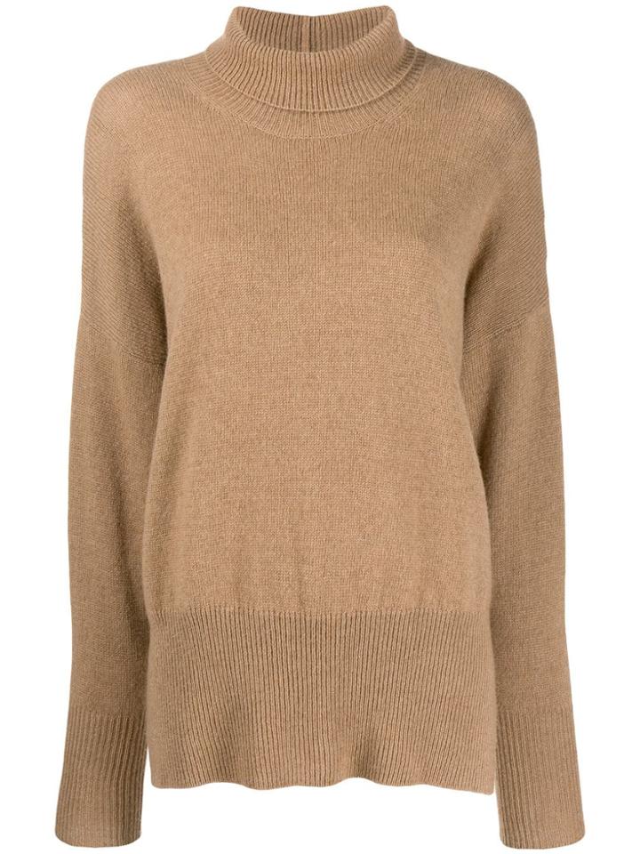Agnona Loose-fit Jumper - Neutrals