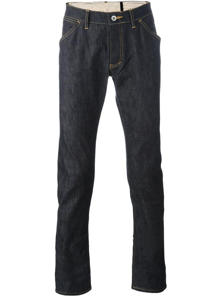 Attachment Slim Fit Jeans, Men's, Size: 5, Blue, Cotton/polyurethane