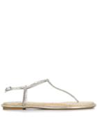 René Caovilla Diana Flip Sandals - Silver