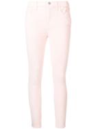 Current/elliott Cropped Skinny Jeans - Pink