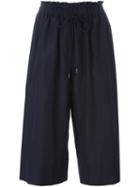 3.1 Phillip Lim Drawstring Culottes, Women's, Size: 4, Blue, Silk/cotton