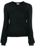 Forte Forte Crew Neck Jumper - Black