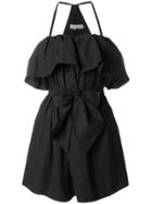 L'autre Chose Frill Detail Dress - Black
