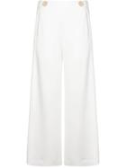 Derek Lam 10 Crosby Culotte With Button Detail - White