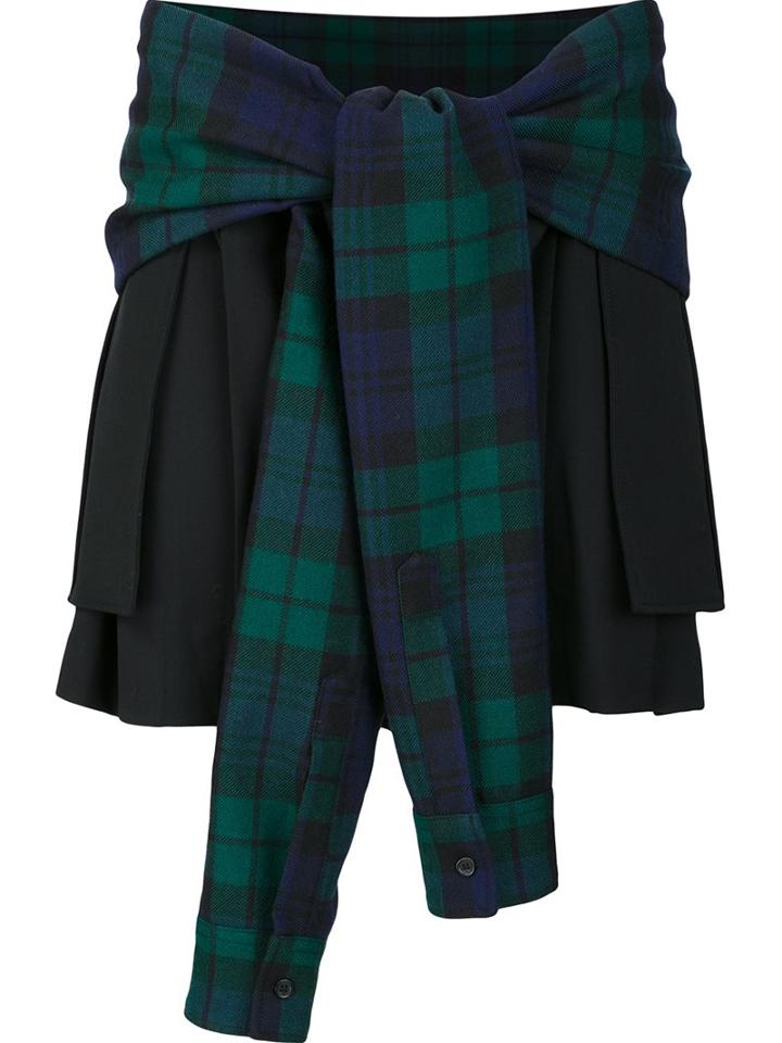 Dsquared2 Tied-sleeve Skirt