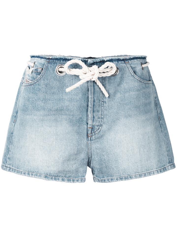 Diesel - Edith Denim Shorts - Women - Cotton - 25, Blue, Cotton