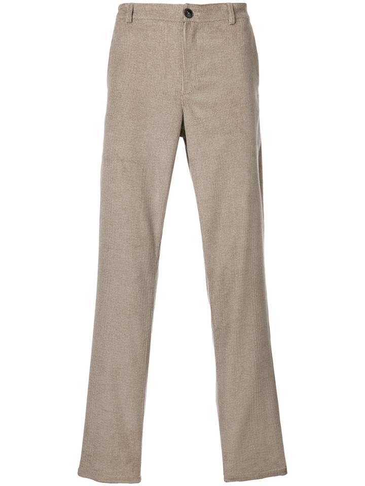Carhartt Corduroy Straight Leg Trousers - Nude & Neutrals