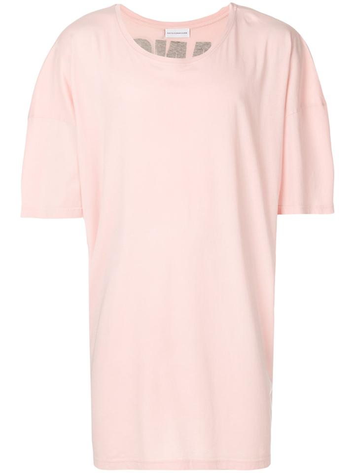 Faith Connexion Oversized T-shirt - Pink & Purple