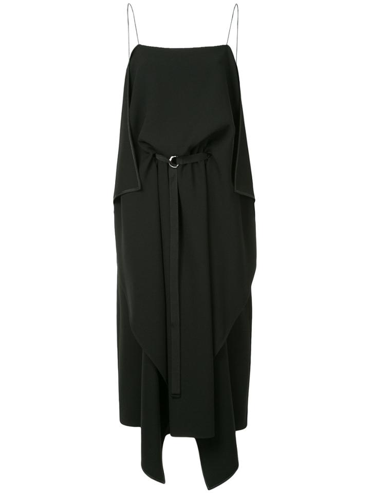Le Ciel Bleu Georgette Dress - Black