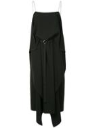 Le Ciel Bleu Georgette Dress - Black
