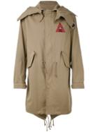 Givenchy - Illuminati Patch Parka Jacket - Men - Cotton/polyester/cupro - 54, Green, Cotton/polyester/cupro