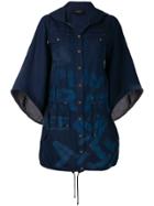 Mr & Mrs Italy Denim Parka Dress - Blue