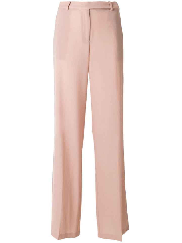 Piccione. Piccione Flared Trousers - Pink & Purple