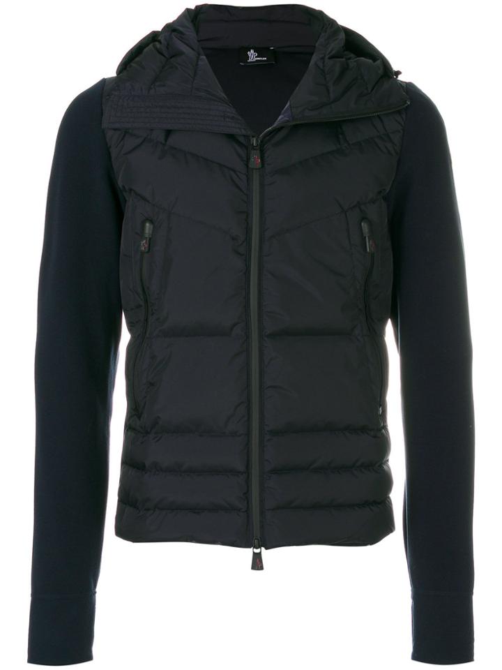 Moncler Grenoble Zipped Padded Jacket - Blue