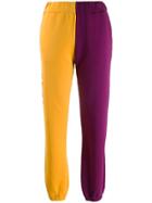 Fiorucci Two-tone Joggers - Purple