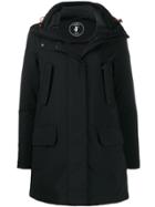 Save The Duck Padded Zip-up Jacket - Black