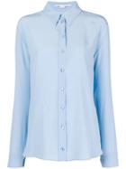 Stella Mccartney Pointed Collar Shirt - Blue