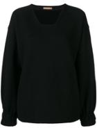 Nehera Elasticated Cuff Sweater - Black