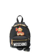 Moschino Mini Teddy Bear Backpack - Black