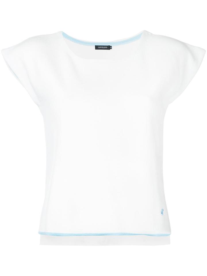 Loveless Knit T-shirt - White