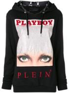 Philipp Plein Philipp Plein X Playboy Hoodie - Black