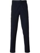 Kenzo Straight Leg Trousers, Men's, Size: 50, Blue, Cotton