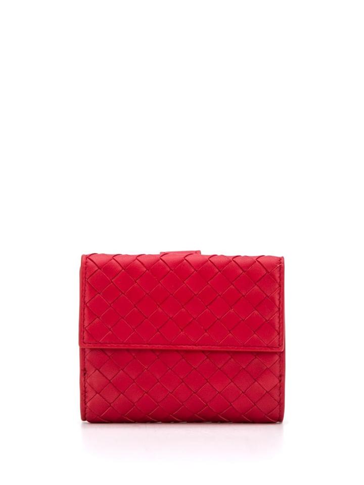 Bottega Veneta Mini Wallet - Red