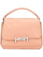Tod's Chain Strap Tote, Women's, Nude/neutrals, Leather