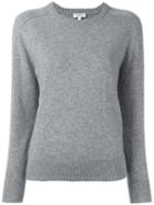 Toteme Round Neck Jumper, Women's, Size: Xs, Grey, Cashmere