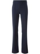 Tibi Slim Bootcut Trousers - Black