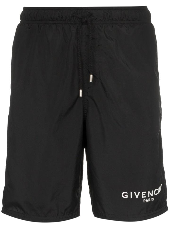 Givenchy Gummy Logo Swimshirts - Black
