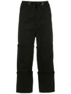 À La Garçonne Layered Trousers - Black