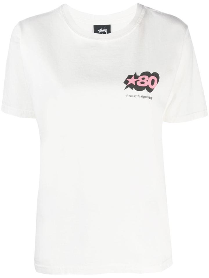 Stussy 80 Star T-shirt - White