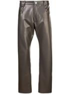 Arthur Avellano Latex Jean-style Trousers - Grey