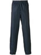 Andrea Crews Striped Track Trousers - Black