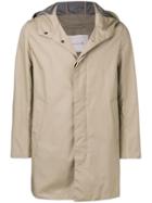 Mackintosh Fawn Cotton Storm System Hooded Coat Gm-007b/sh - Neutrals