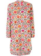 La Doublej Narciso Beach Shirt Dress - Multicolour