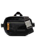 Heron Preston Black Ponyskin Leather Belt Bag