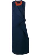 Comme Des Garçons Vintage 1996's Envelope Midi Dress - Blue
