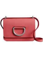 Burberry The Mini Leather D-ring Bag - Pink & Purple