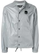 Hydrogen Chest Logo Shirt Jacket - Silver